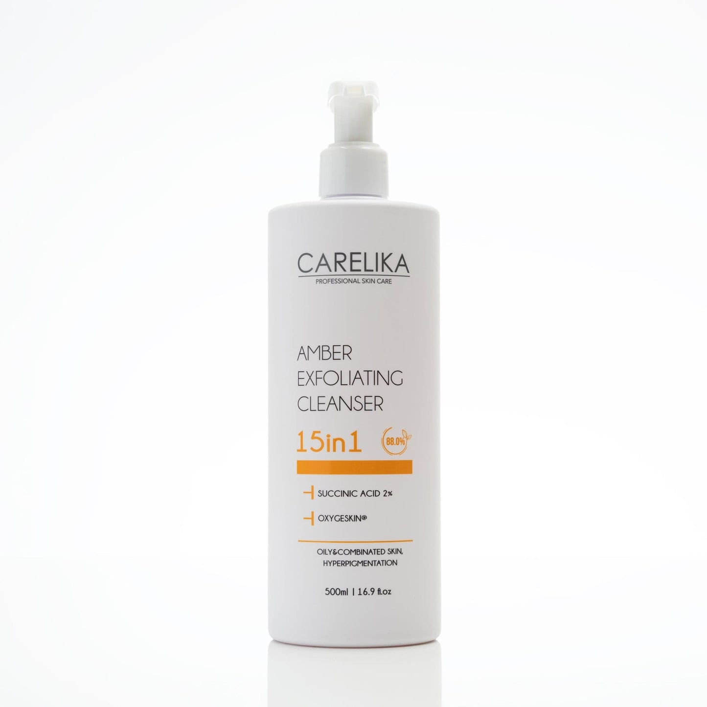 CARELIKA Amber Exfoliating Cleansing 15in1 (with Succinic Acid 2%) 500ml