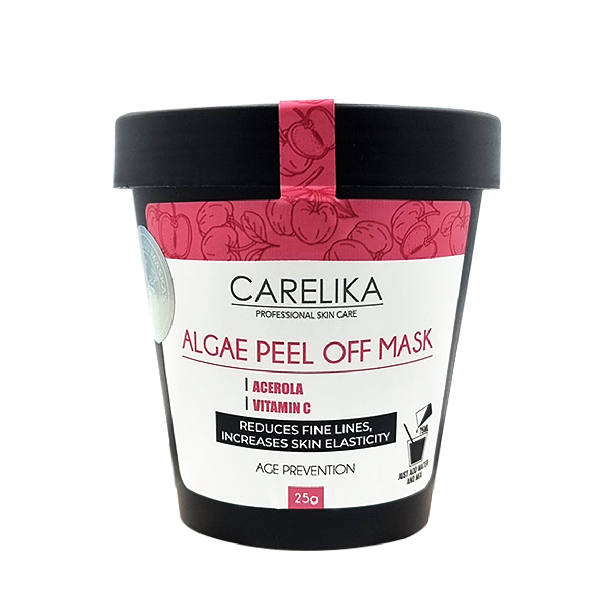 CARELIKA Algae Peel Off Mask Acerola 25gr Jar