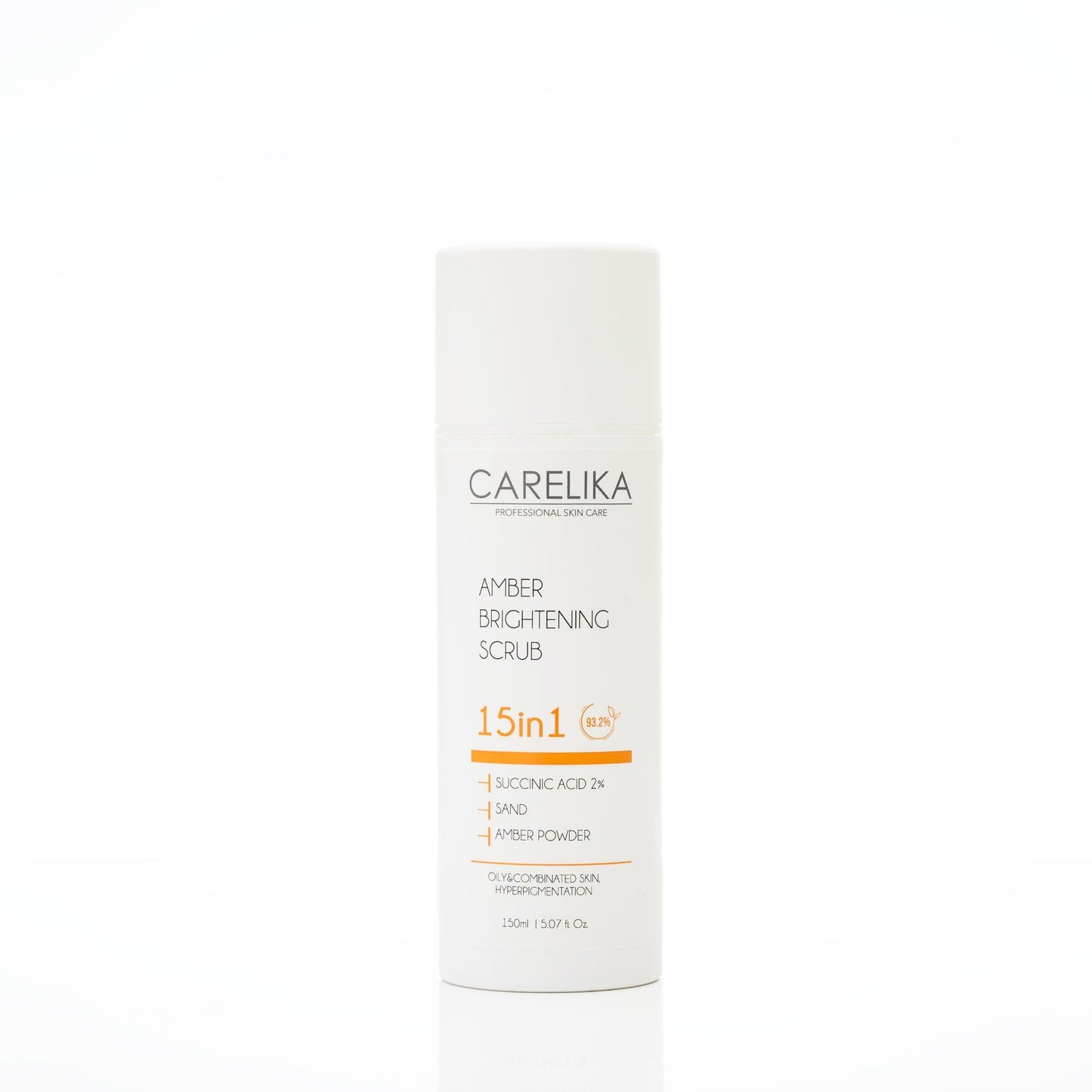 CARELIKA Amber Brightening Scrub 15in1 (with Succinic Acid 2%) 150ml