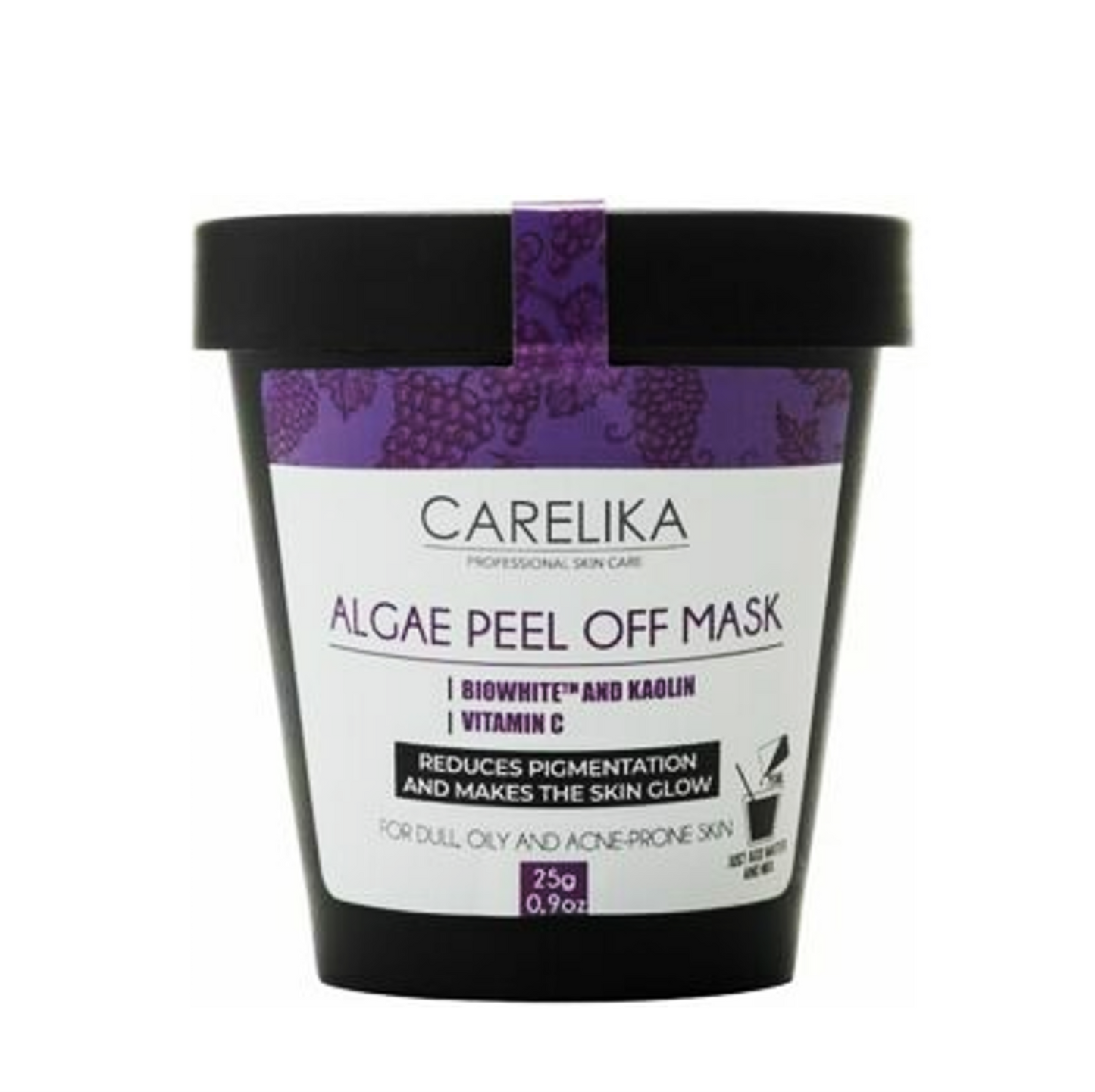 CARELIKA Algea Peel Off Mask Biowhite and Vitamin C Jar 25gr