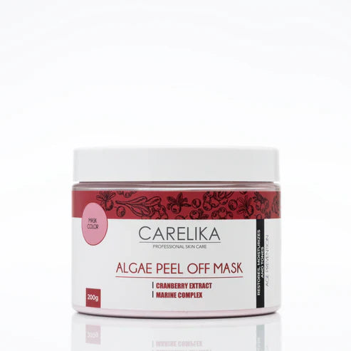 CARELIKA Algae Peel Off Mask Cranberry Extract with Glucose 200gr