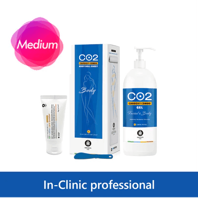 Ribeskin CO2 Carboxy Therapy Body Professional Combo 3 STEPS