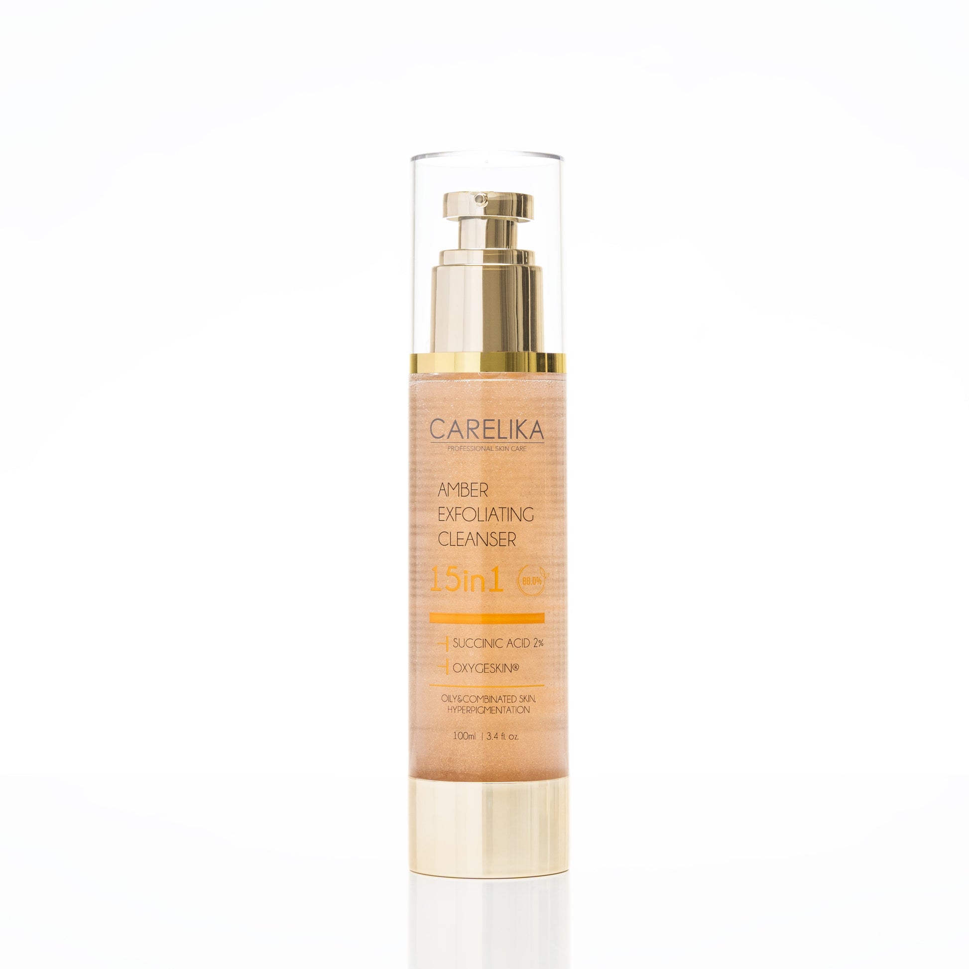 CARELIKA Amber Exfoliating Cleanser 15in1 Succinic Acid