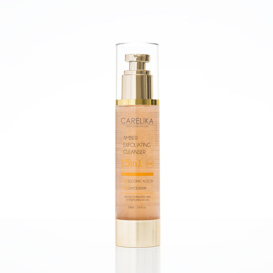 CARELIKA Amber Exfoliating Cleanser 15in1 Succinic Acid