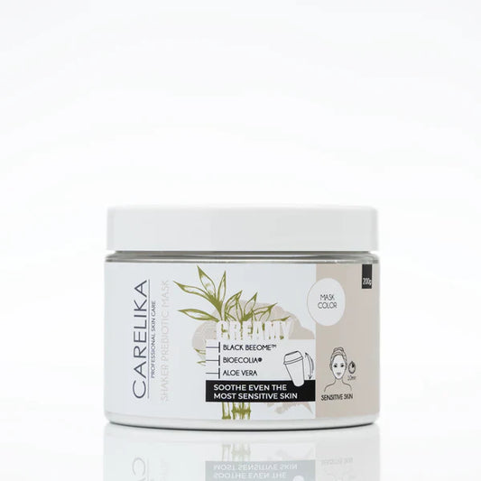 CARELIKA Shaker Prebiotic Creamy Mask Black Beeome 200gr
