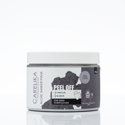 CARELIKA Shaker Peel Off Mask Charcoal