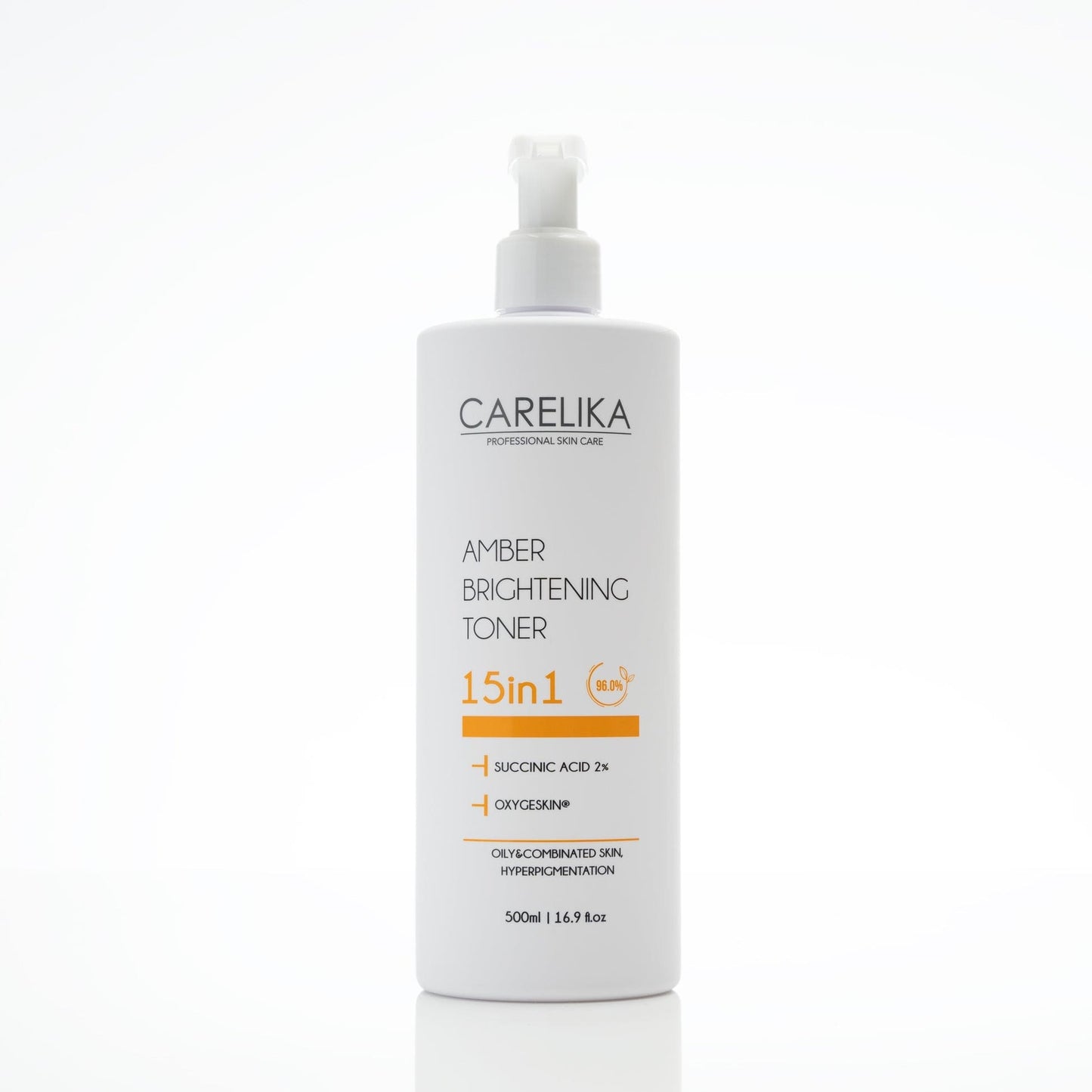 CARELIKA Amber Brightening Lotion 15in1 (with Succinic Acid  2%) 500ml