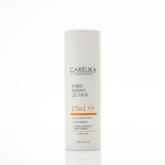 CARELIKA Amber Therapy Gel Mask 15in1 (with Succinic Acid  2%) 150ml