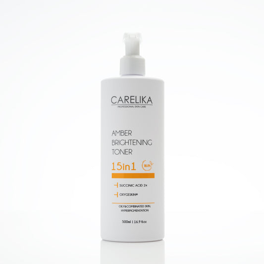 CARELIKA Amber Brightening Toner 15in1 Succinic Acid Professional
