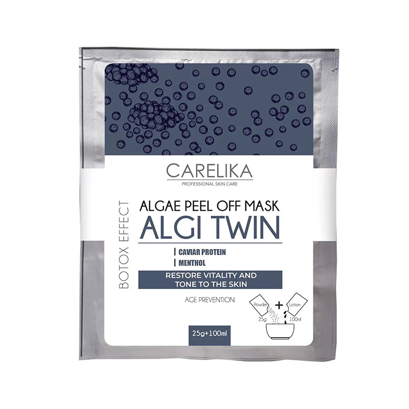 CARELIKA Algae Peel Off Mask Algi Twin 100ml - 25gr