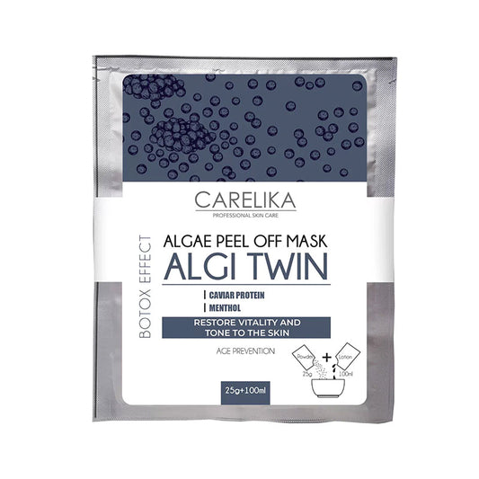 CARELIKA Algae Peel Off Mask Algi Twin 100ml - 25gr