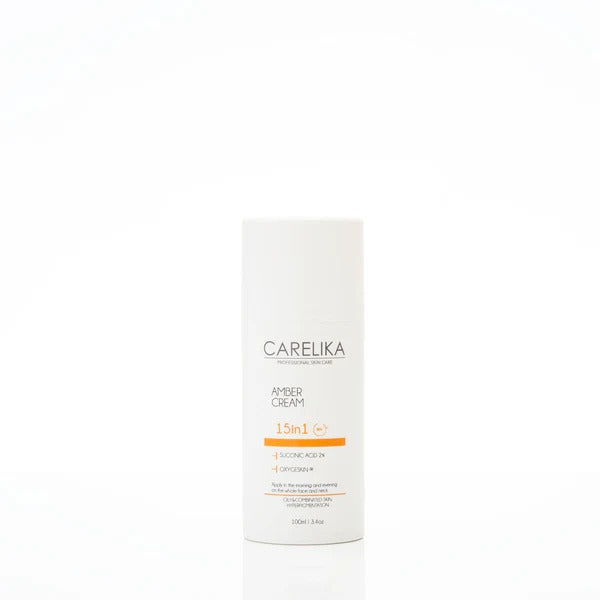CARELIKA Amber Cream 15in1 Succinic Acid (with Succinic Acid  2%) 100ml