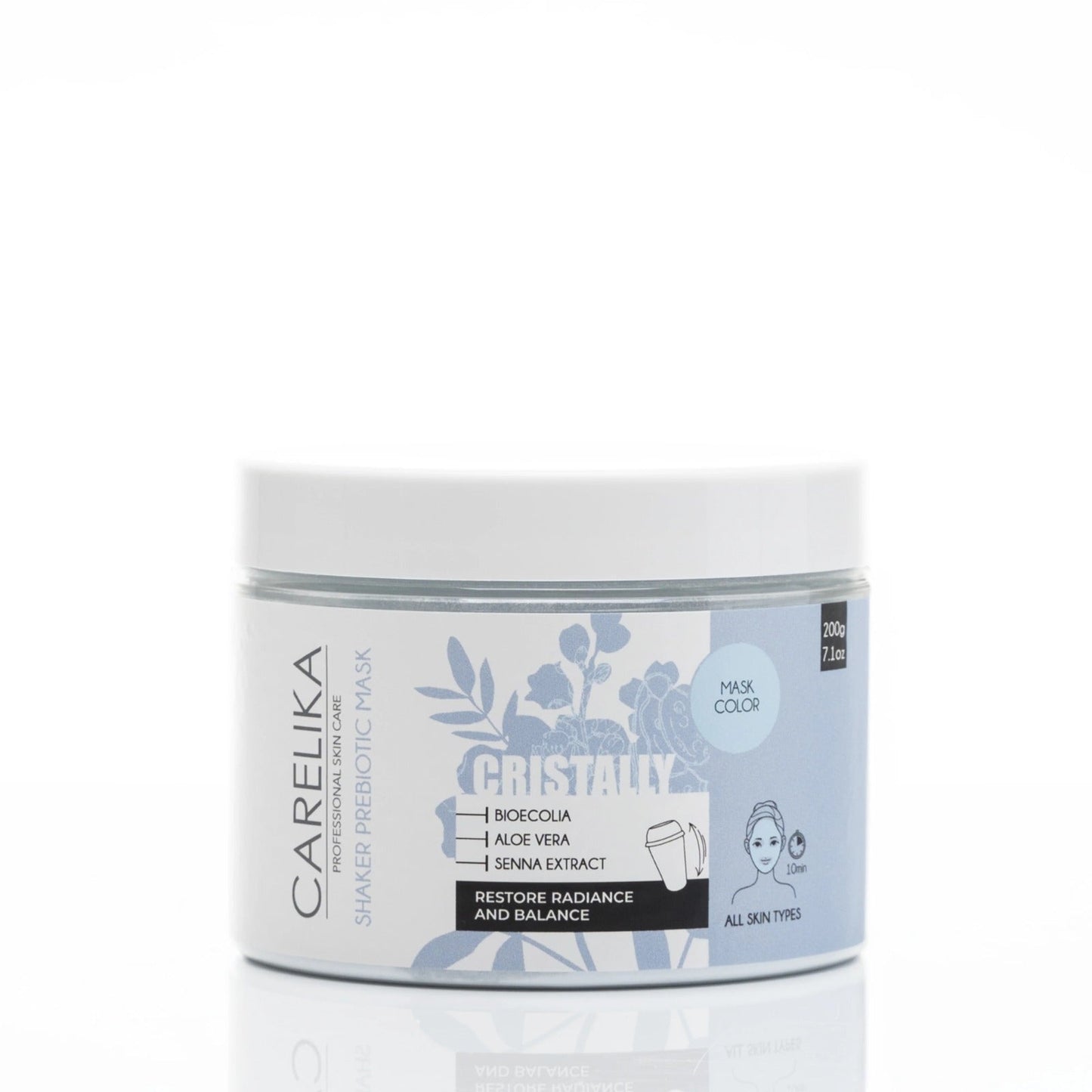 CARELIKA Shaker Prebiotic Cristally Mask BIOECOLIA 200gr
