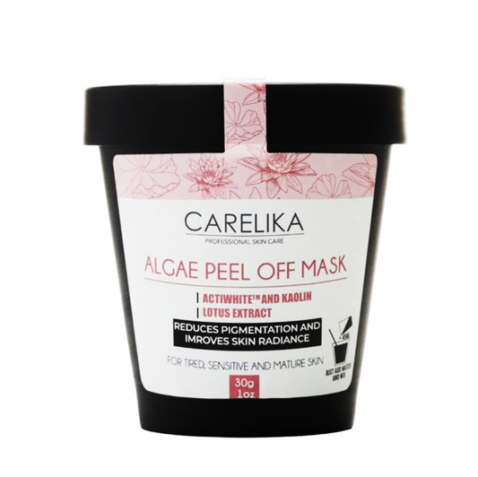 CARELIKA Algea Peel Off  Mask Actiwhite and Lotus Extract 30gr