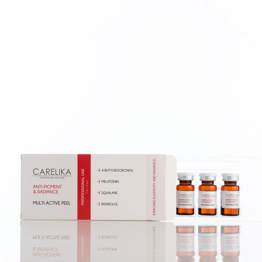 CARELIKA Anti-Pigment & Radiance Multi-Active Peel - pH 5.0-6.0  - 5x5 ml.