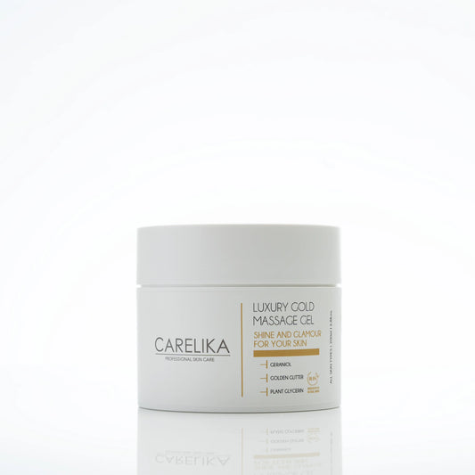 CARELIKA Luxury Gold Massage Gel - 99.5% natural 200ml