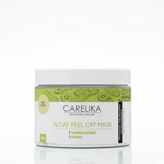 CARELIKA Algae Peel Off  Mask Cucumber Extract with Glucose 200gr