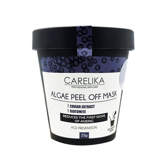 CARELIKA Algae Peel Off  Mask Caviar Extract 25gr Jar