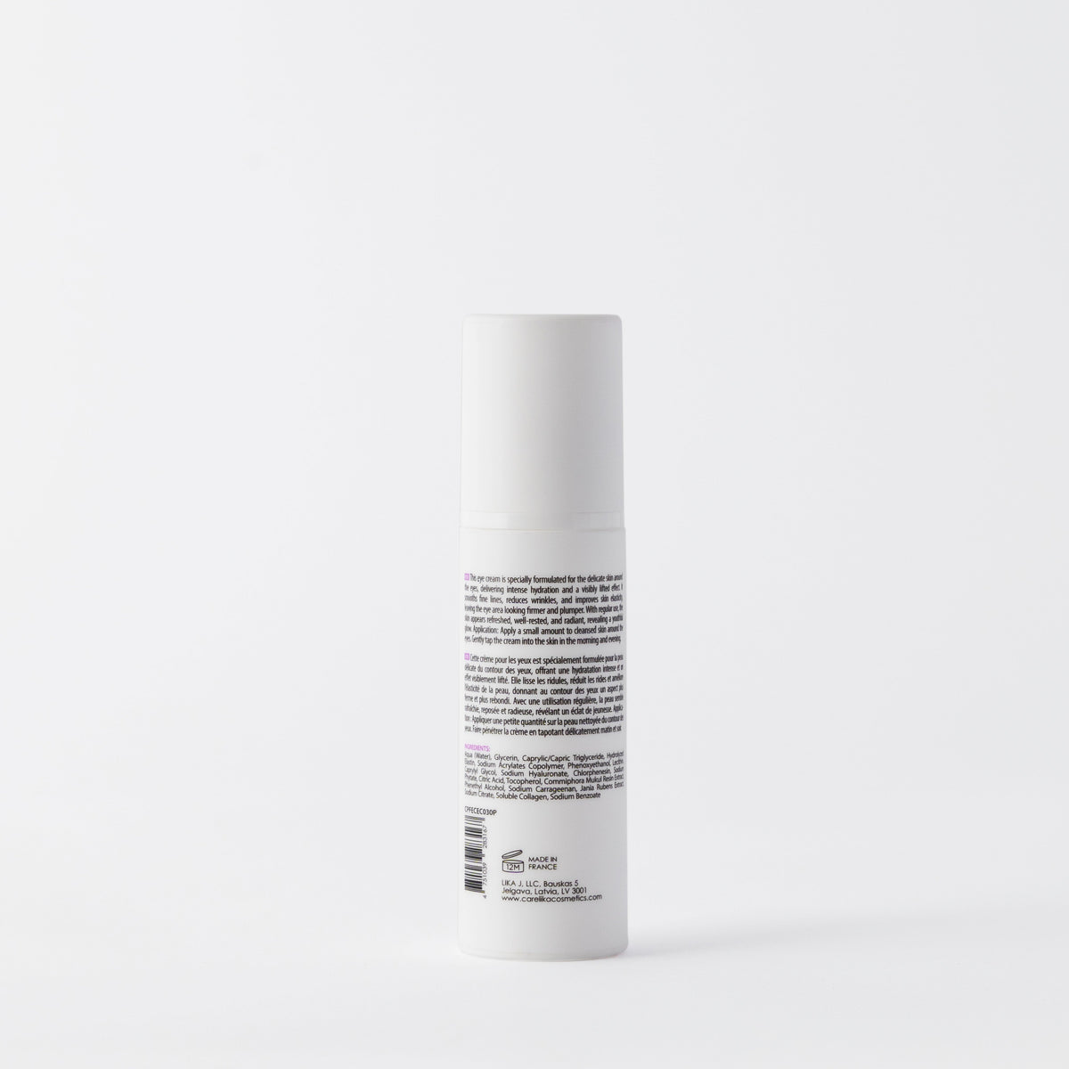 CARELIKA Filler Elegance Correction Eye Cream — Profesional 30ml