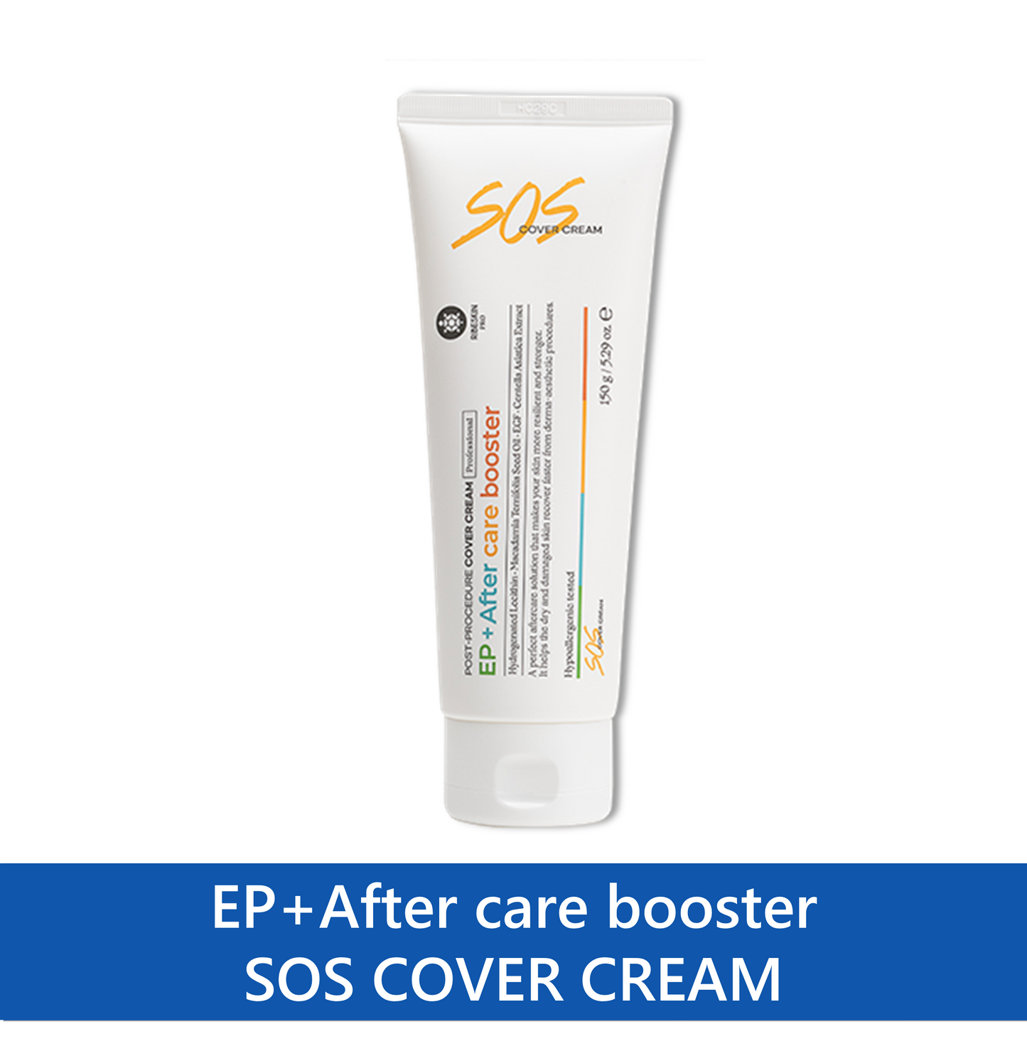 Ribeskin CO2 Carboxy Therapy EP+After care booster SOS COVER CREAM 150 grms