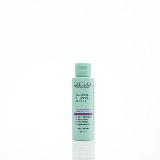 CARELIKA Enzymatic Cleansing Powder -- green bottle 25gr