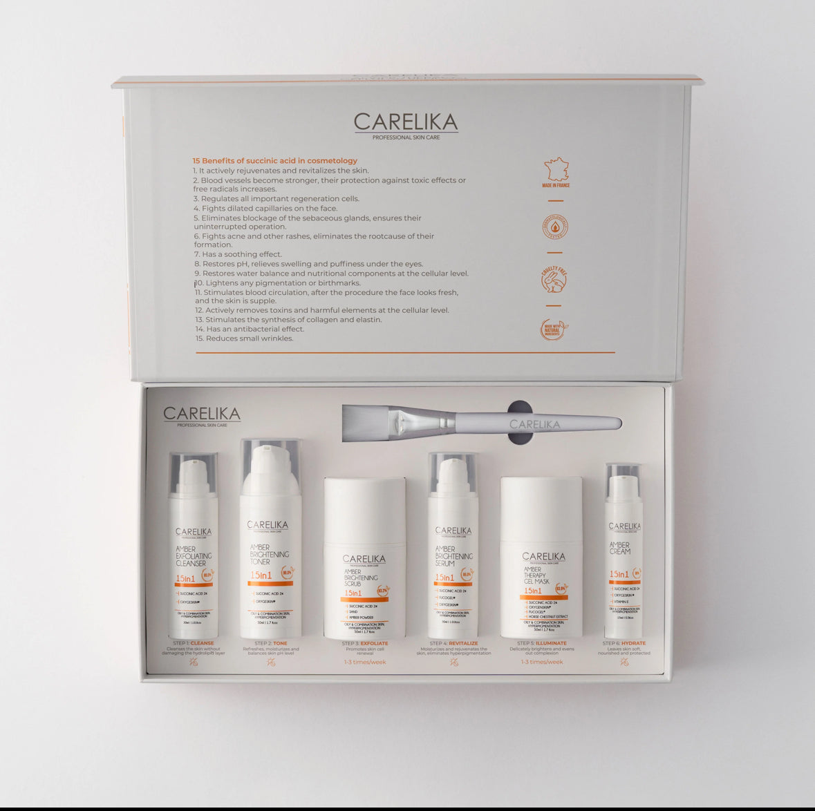 CARELIKA Amber Therapy Cellular Renewal Treatment Mini Kit