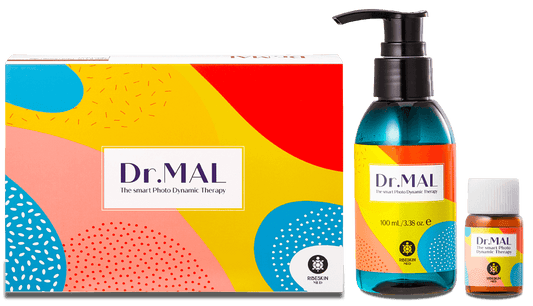 Ribeskin Dr. MAL PDT Combo 9 Vials + 1 Cleanser